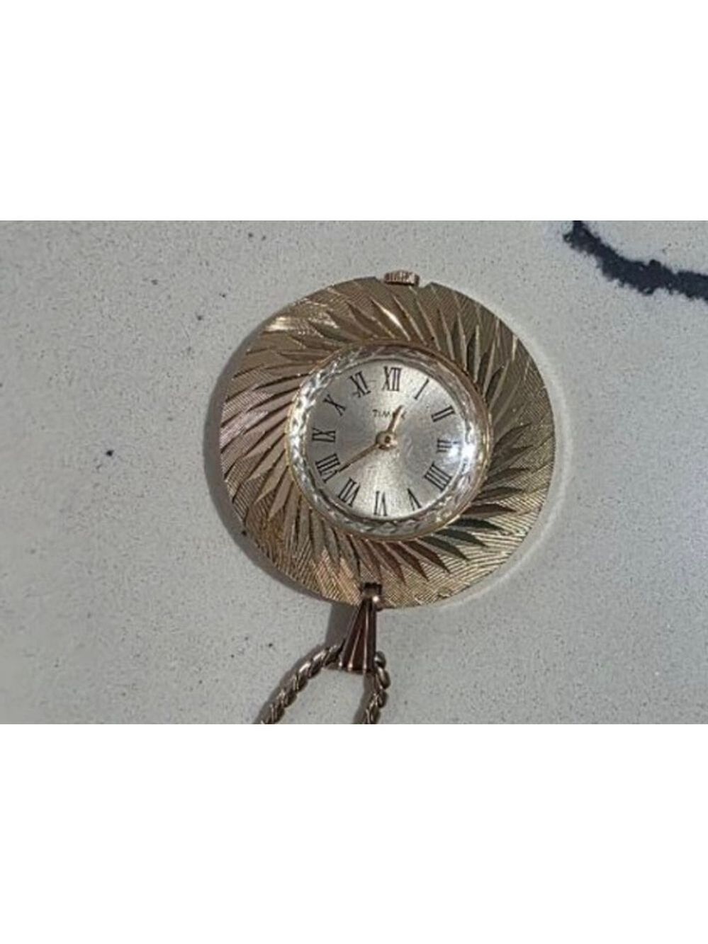 Women's Timex Gold & Silver Pendant Watch, One Size